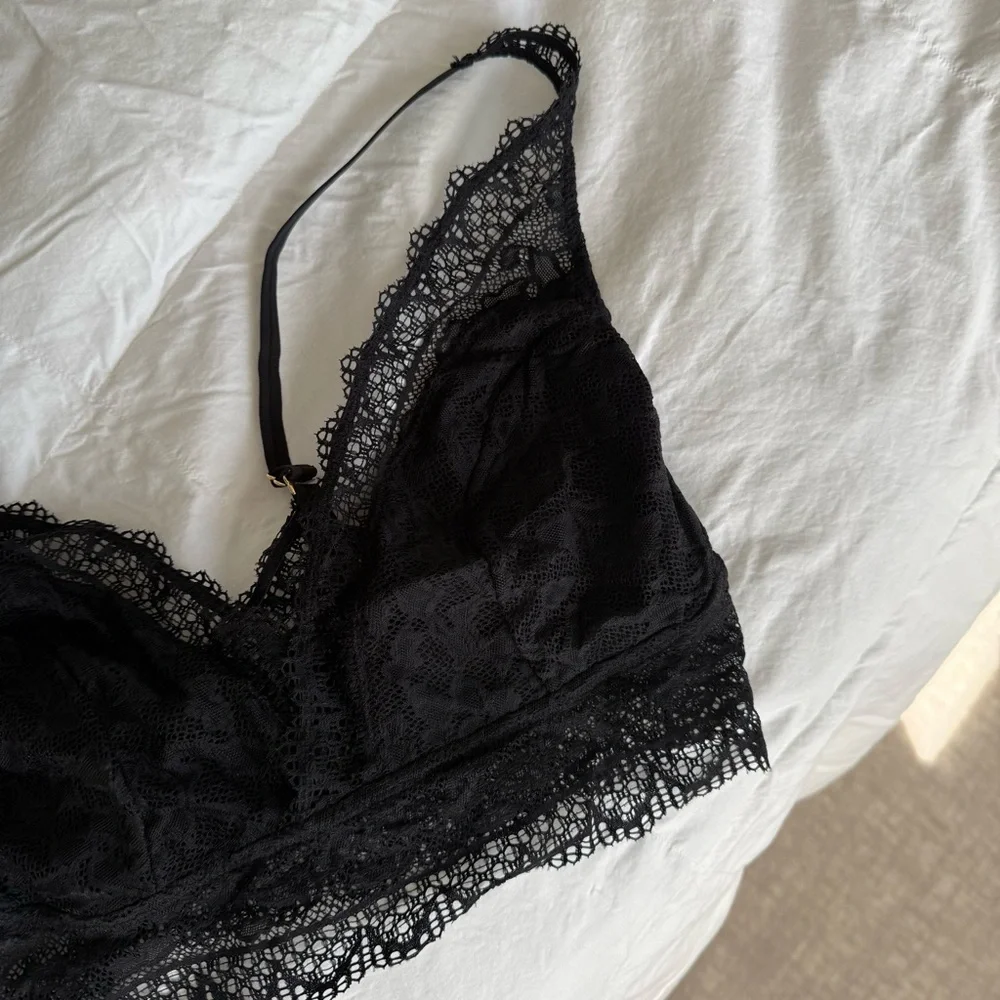 Soma Black Lace Bandeau - Picture 4 of 7